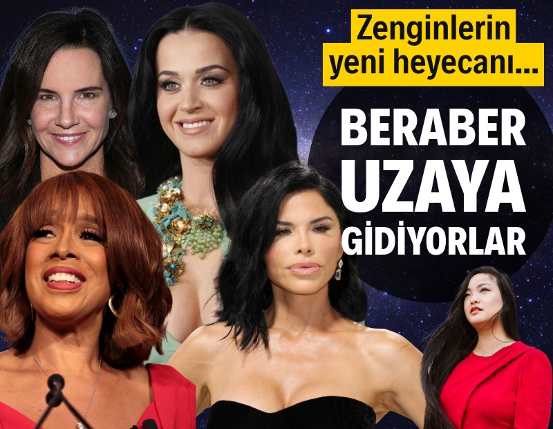 Uzaya gidecek yeni isimler belli oldu: Katy Perry, Lauren Sanchez...