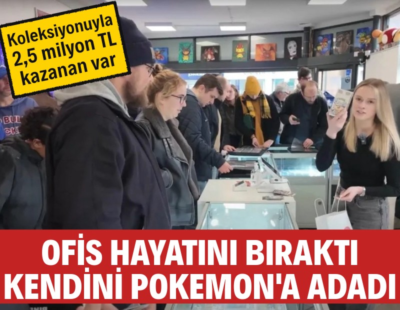 30 yıldır bitmeyen Pokemon sevdası: Ofis hayatını bırakıp koleksiyon satıcısı oldu