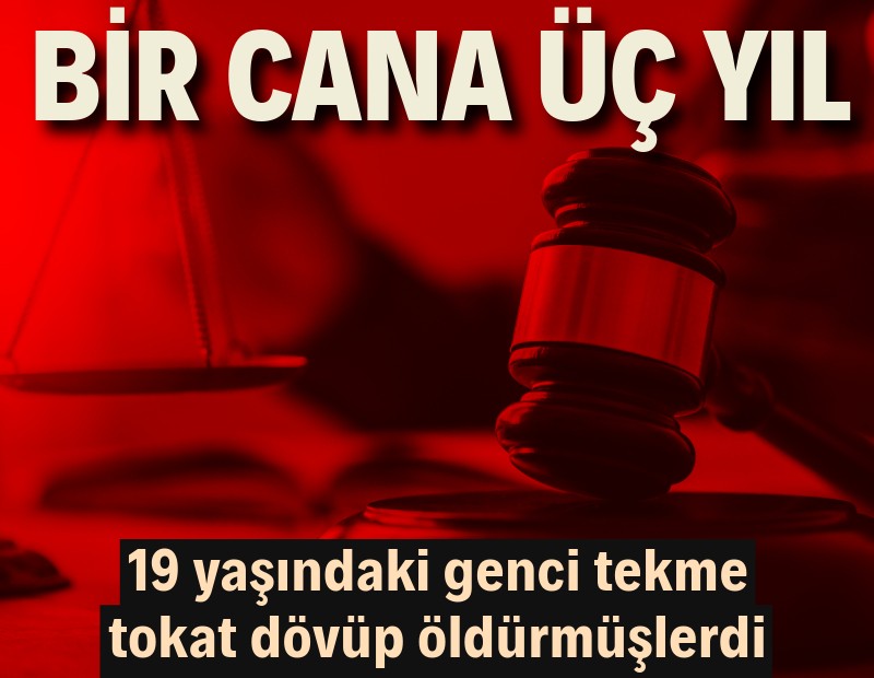 Bir canın bedeli üç yıl