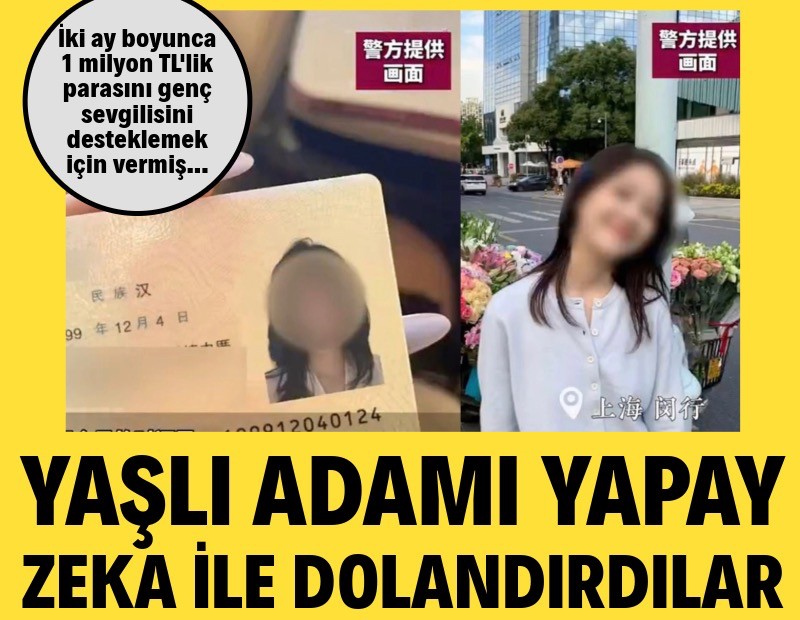 Yaşlı adamı yapay zeka ile dolandırdılar