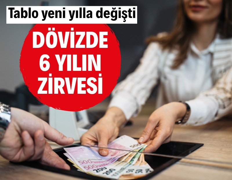 Dövizde 6 yılın en hızlı başlangıcı