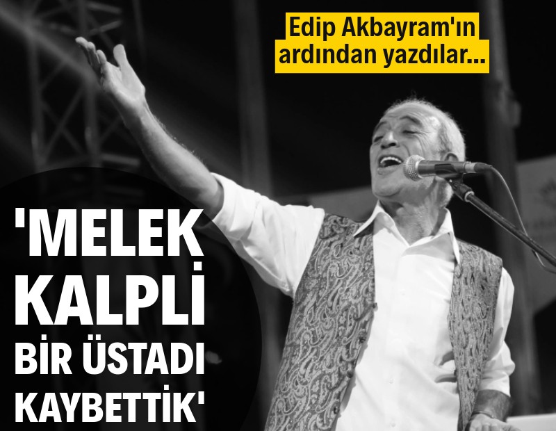 Edip Akbayram için başsağlığı mesajları