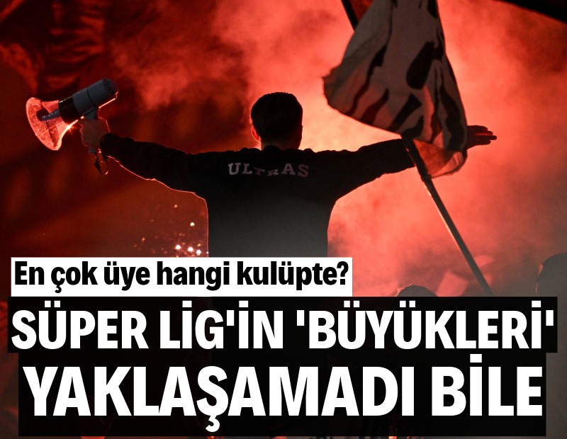 En çok üyeye sahip 10 kulüp: Dört büyükler, yanlarına yaklaşamadı!