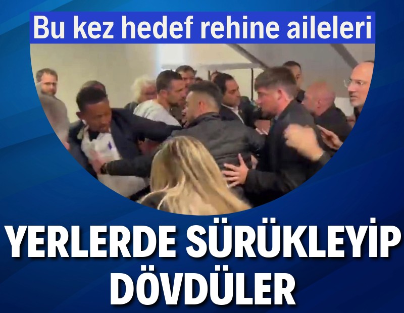 İsrailli yetkililer bu kez de rehinelerin ailelerini dövdü