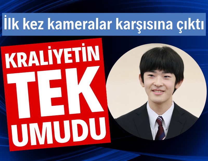 Japon kraliyetinin tek umudu: Genç prens ilk kez kameralar karşısına çıktı