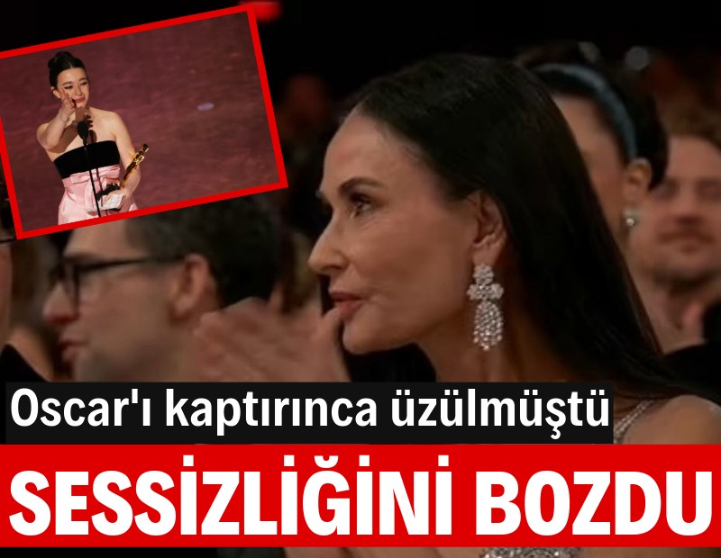 Oscar'ı alamayınca hayal kırıklığı yaşamıştı: Demi Moore sessizliğini bozdu