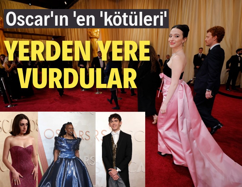 Oscar'ın 'en kötüleri': Ödülü aldı ama kıyafeti yerden yere vuruldu