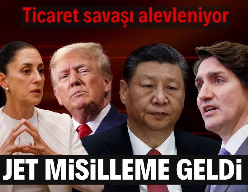 Ticaret savaşları yeniden alevlendi: Trump'a hızlı misilleme