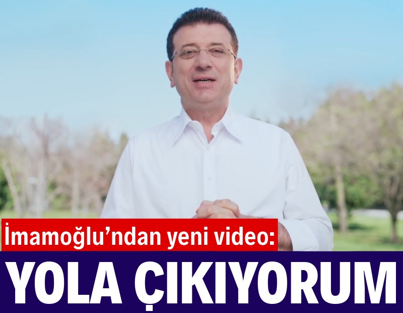 İmamoğlu: Önce aday, sonra Cumhurbaşkanı olma iddiasıyla yola çıkıyorum