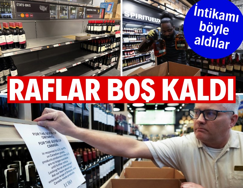 Kanadalılar ABD'den intikamını böyle aldı: Raflar boş kaldı