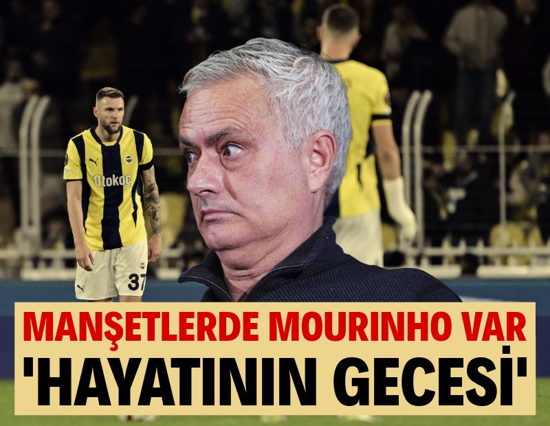 İskoçya'da manşetlerde Mourinho var: 'Hayatının gecesini yaşattı'