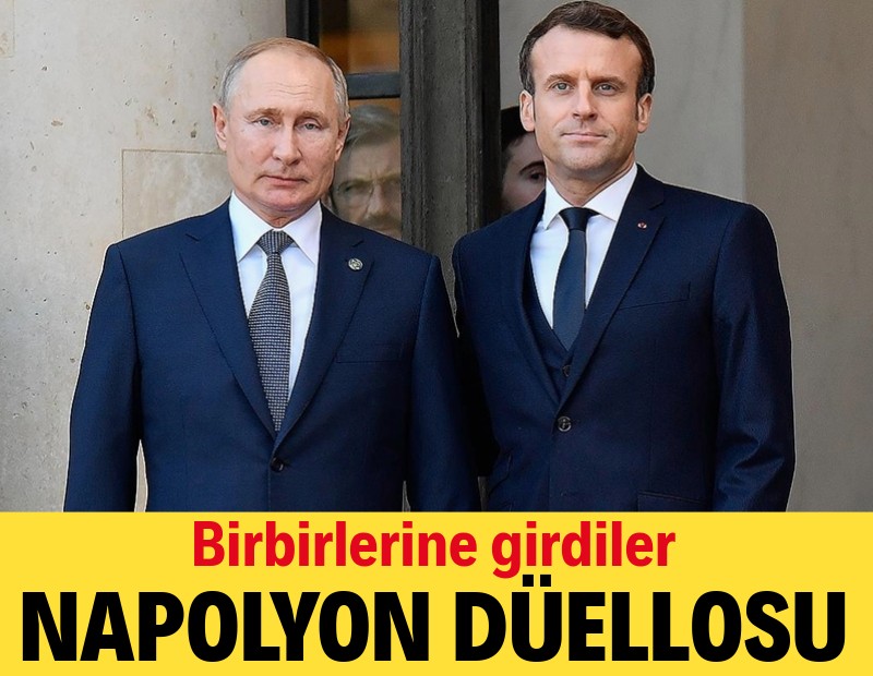 Macron ve Putin arasında 'Napolyon' düellosu