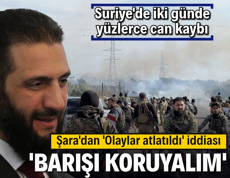 Şara'dan 'Olaylar atlatıldı' iddiası: Barışı koruyalım