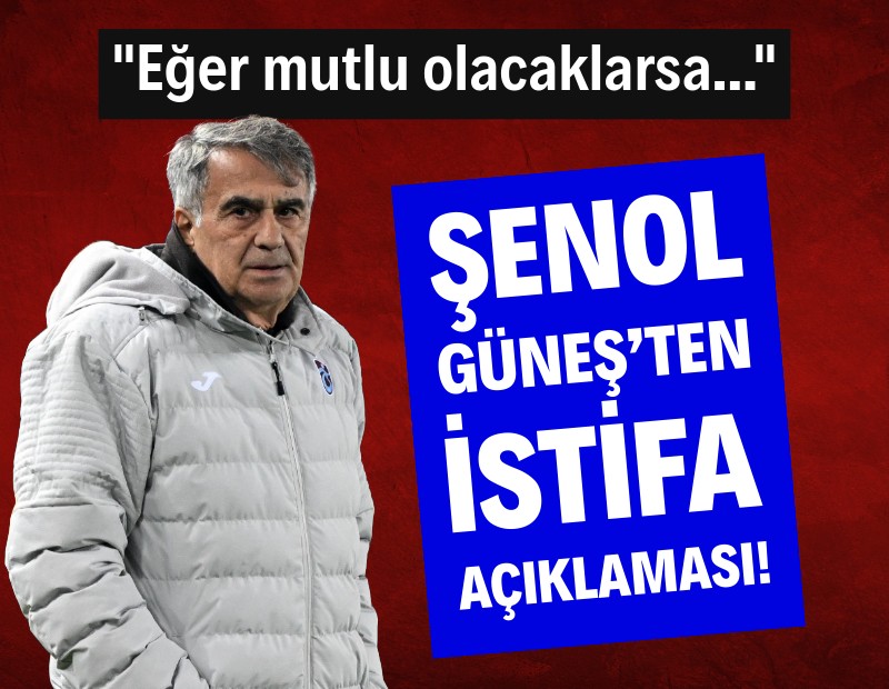 Taraftar tepki gösterdi, Şenol Güneş’ten istifa açıklaması geldi: Eğer mutlu olacaklarsa...