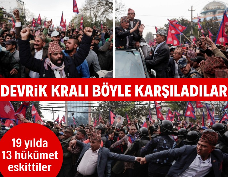 13 hükümet eskittiler: Devrik kralı böyle karşıladılar