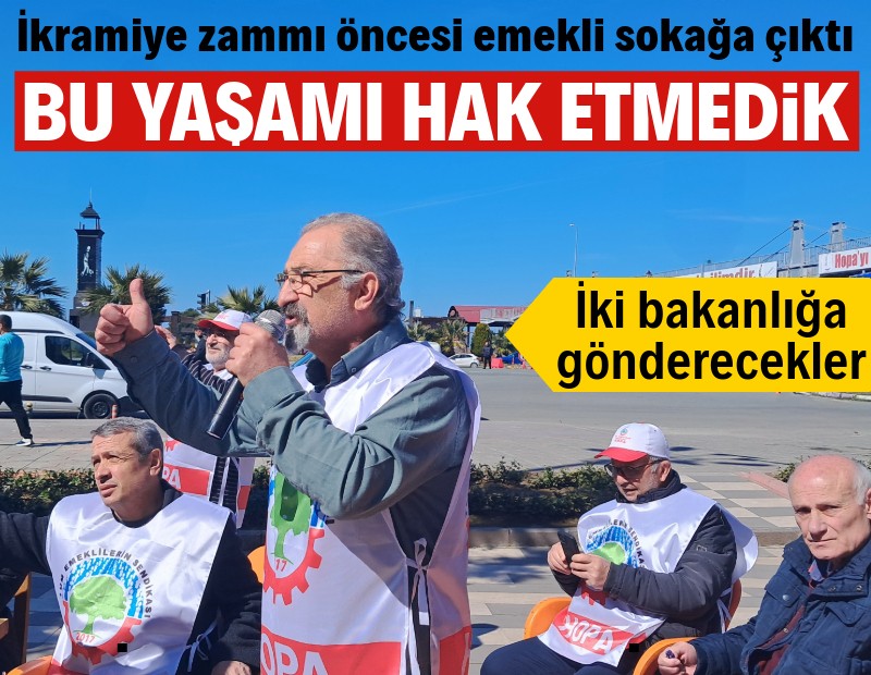 Emeklilerden imza kampanyası