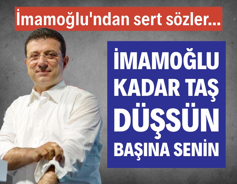 İmamoğlu: Tek suçumuz, onları 4 kez yenmiş olmak