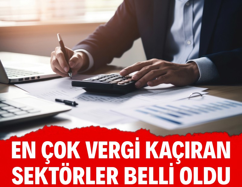 En çok vergi kaçıran sektörler belli oldu