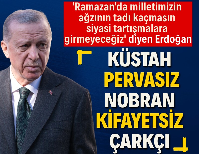 Erdoğan'dan Özel'e: Küstah, pervasız, nobran, alaşağı edilmesi yakın