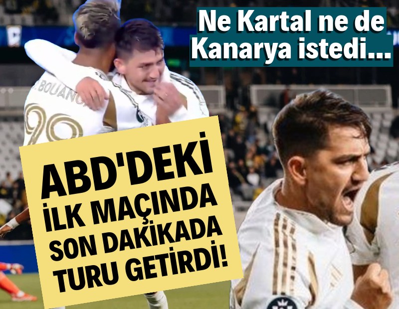 Fenerbahçe ve Beşiktaş istemedi: Cengiz Ünder, ABD'deki ilk maçında turu getirdi!