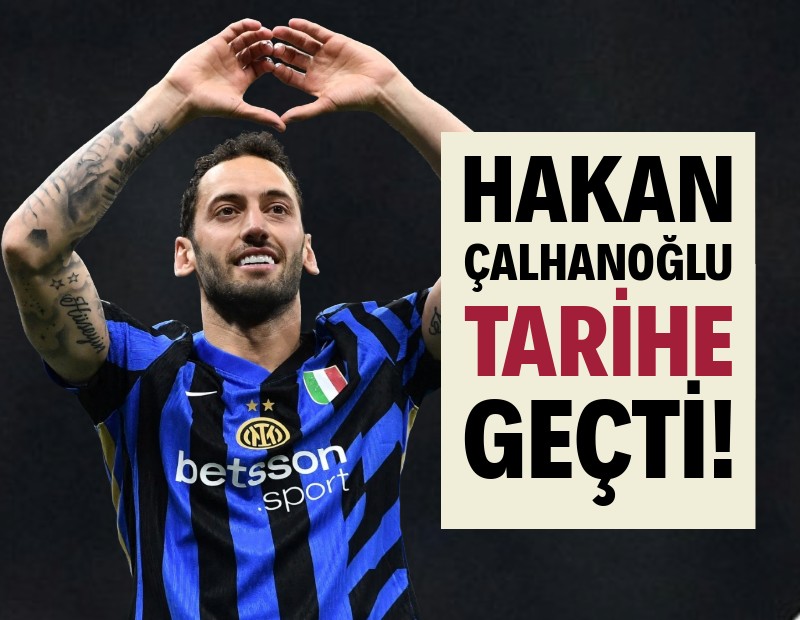 Hakan Çalhanoğlu, tarihe geçti: Şampiyonlar Ligi'nde bir ilk