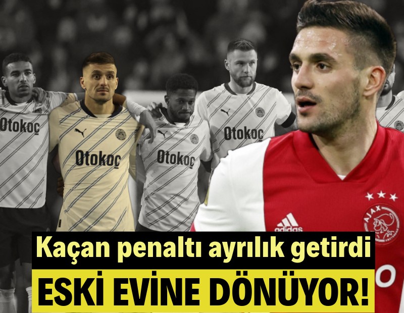 Fenerbahçe'de Rangers maçında kaçan penaltı ayrılık getirdi: Tadic, Ajax'a dönüyor