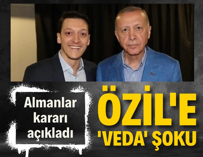 Mesut Özil'e 'veda' şoku: Almanlar kararı böyle açıkladı