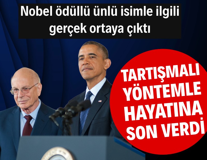 Nobel ödüllü psikolog, tartışmalı yöntemle hayatına son verdi