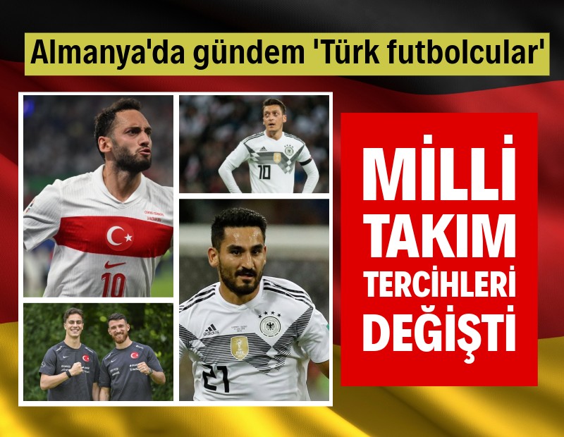 Almanya'da gündem 'Türk futbolcular': Gurbetçilerin milli takım tercihi değişti