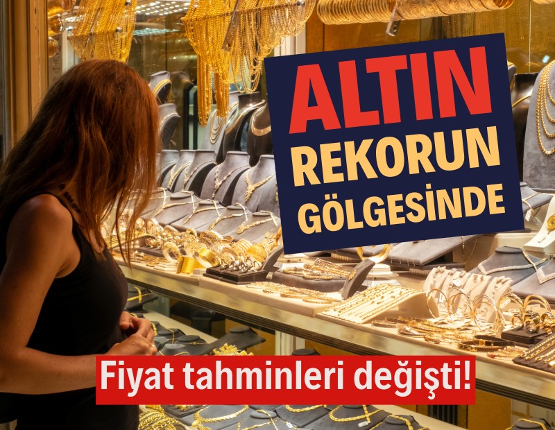 Altın rekor seviyenin hemen altında