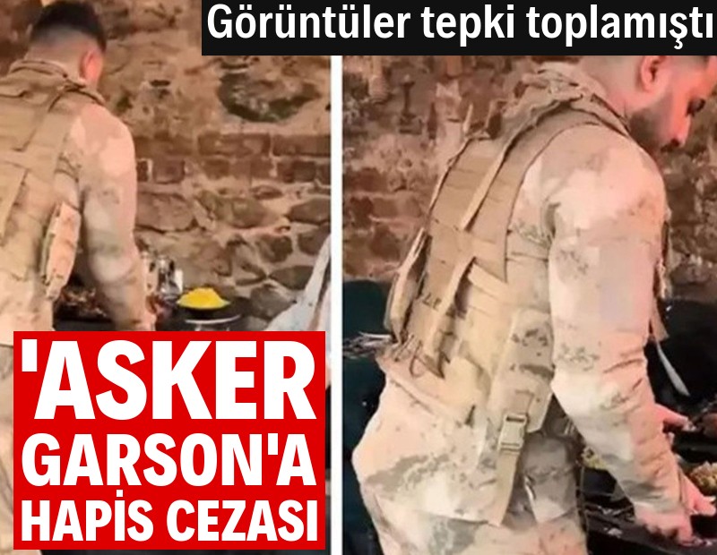 Askeri üniforma ile servis videosuna hapis cezası