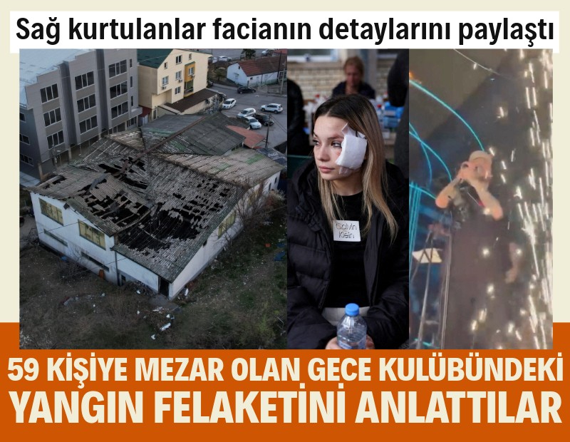 Kuzey Makedonya'daki yangın felaketi böyle yaşandı: Kurtulanlar her şeyi anlattı