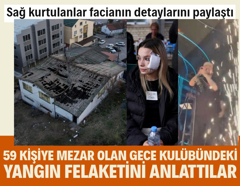 Kuzey Makedonya'daki yangın felaketi böyle yaşandı: Kurtulanlar her şeyi anlattı