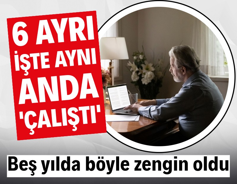 Kendi işini başkalarına yaptırarak zengin oldu