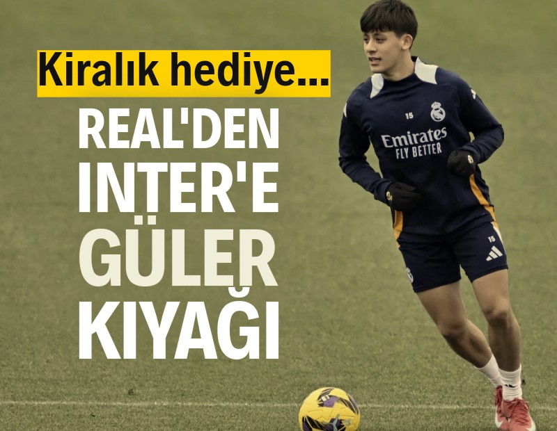 Real Madrid'den Inter'e Arda Güler kıyağı: Kiralık sözleşme...