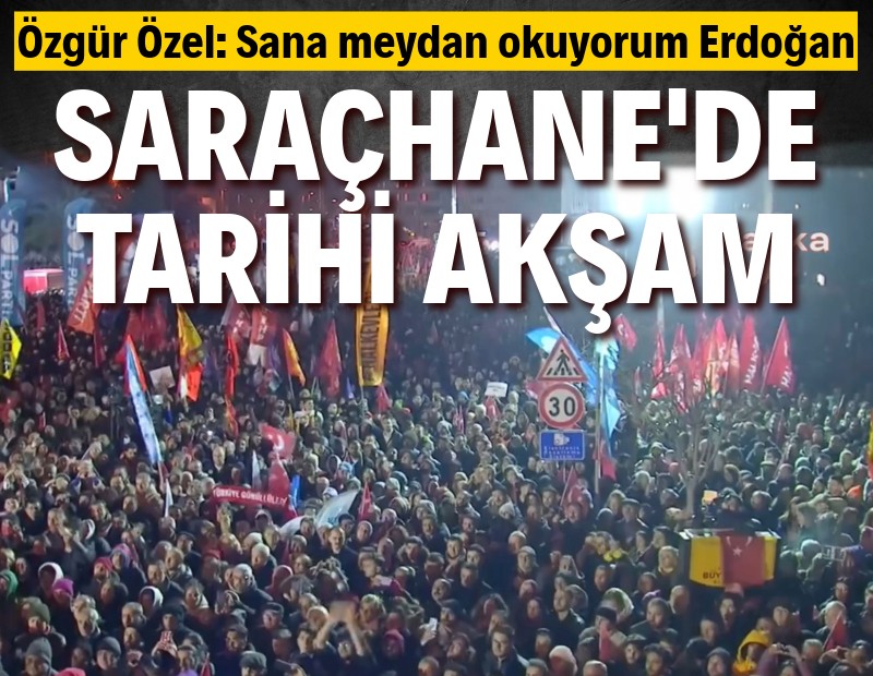 Saraçhane'de tarihi akşam