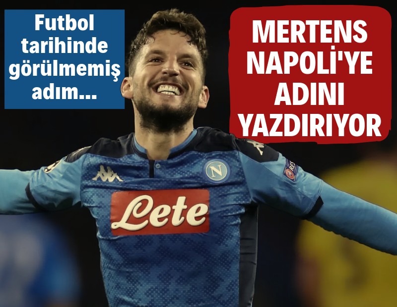 Dries Mertens, Napoli'ye adını yazdırıyor: Futbol tarihinde görülmemiş adım