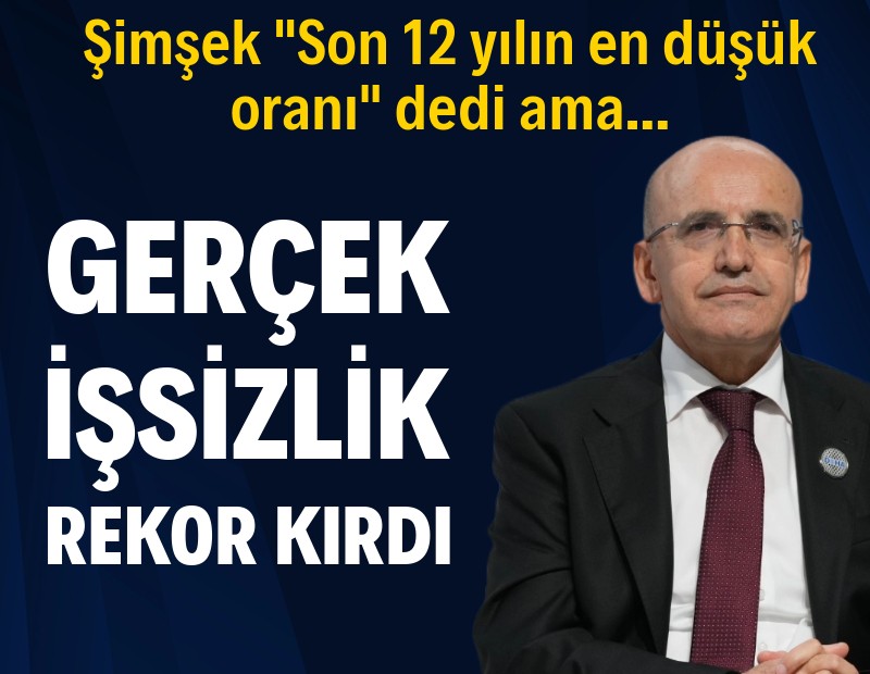 Geniş tanımlı işsizlikte rekor