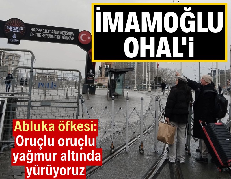 İstanbul'da abluka sürüyor, vatandaş öfkeli