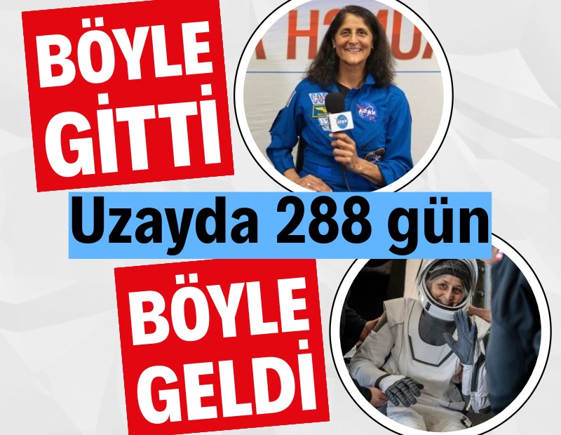 Sunita Williams: Uzayda 288 günde neredeyse 10 yıl yaşlandı