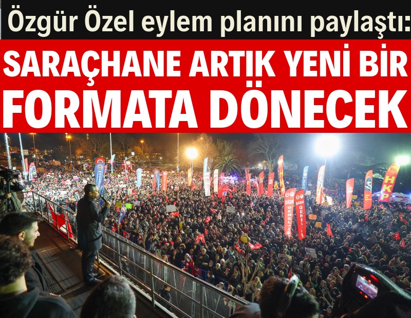 Özgür Özel yeni eylem planını paylaştı