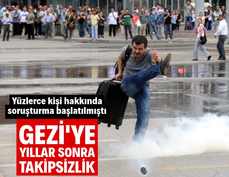Ankara'daki Gezi Parkı soruşturmasında takipsizlik kararı