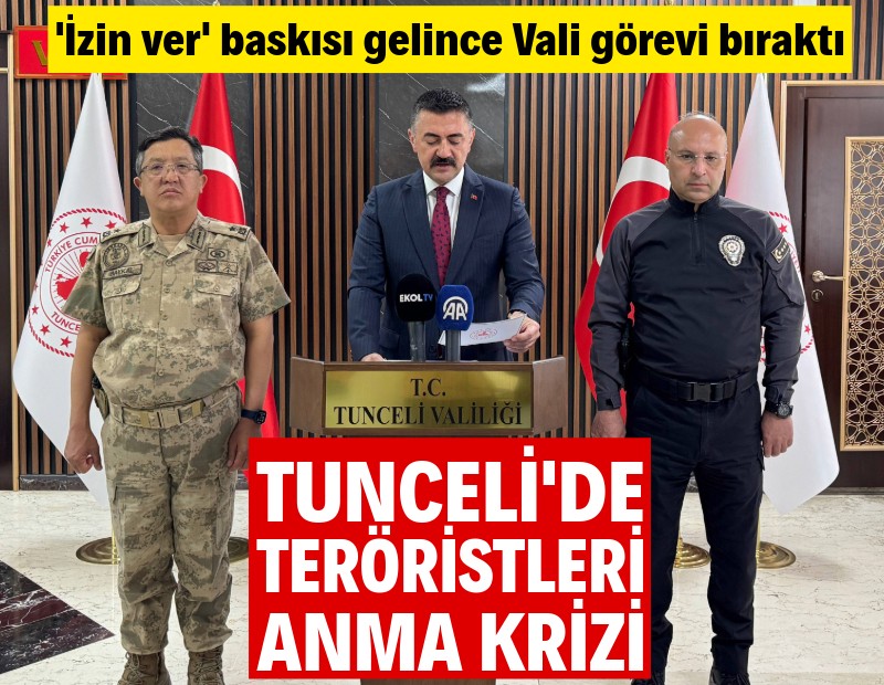 İçişleri teyit etti: Tunceli Valisi merkeze çekildi