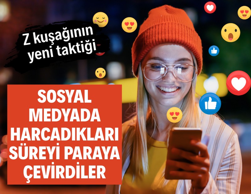 Sosyal medyada çok zaman geçirenler böyle para kazanıyor