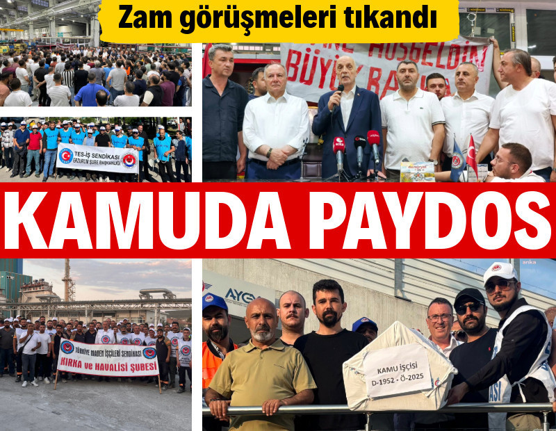 Kamu işçileri ülke genelinde iş bıraktı