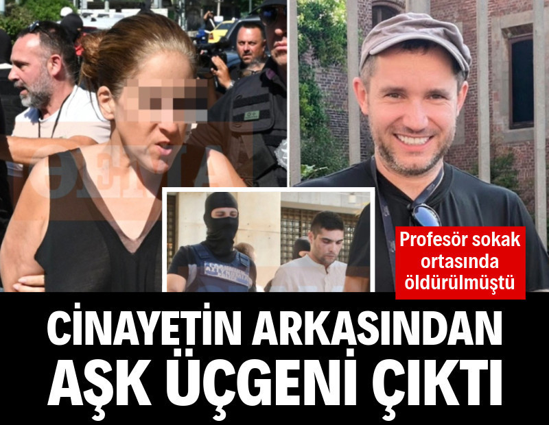 Profesör sokak ortasında öldürülmüştü... Cinayetin arkasından aşk üçgeni çıktı