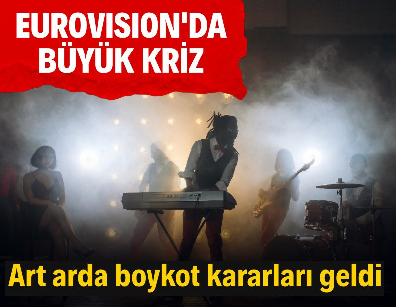 Eurovision'da kriz büyüyor: Beş ülke boykot kararı aldı