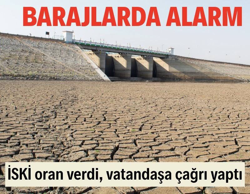 İstanbul’da su alarmı: Barajlar yüzde 18’in altına indi