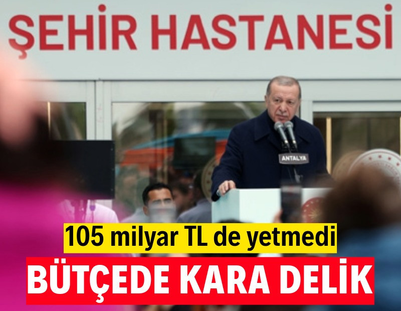 Şehir hastanelerine 105 milyar TL'lik bütçe yetmedi