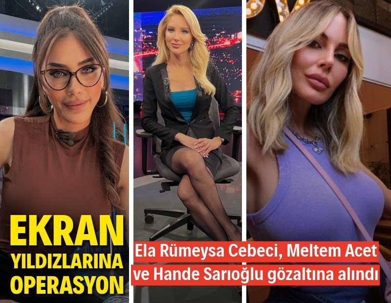 Spikerler gözaltına alındı